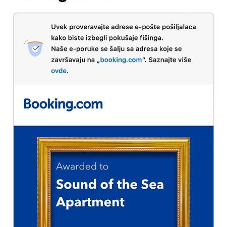 Sound Of The Sea Apartment Свети Стефан Екстериор снимка